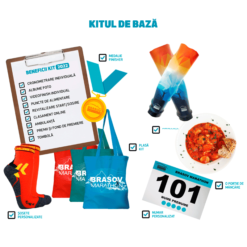 Kit de participare Brasov Marathon 2022